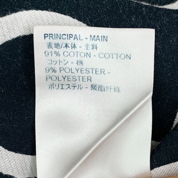 Louis Vuitton Paris Designer Jacket With Hood & Zip Closure In Navy & White - Picture 6 of 8